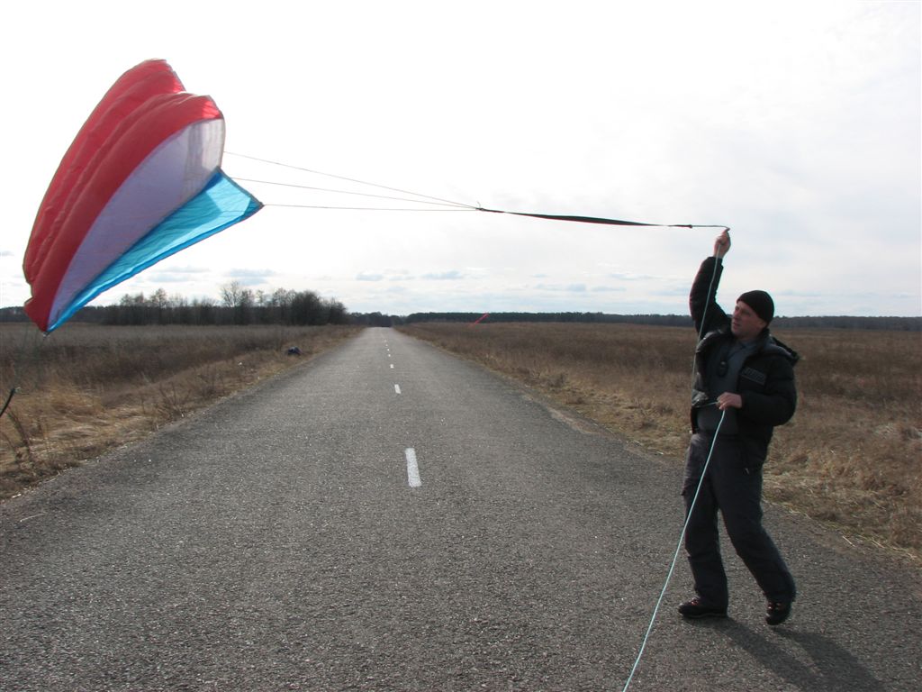 Запуск малого змея