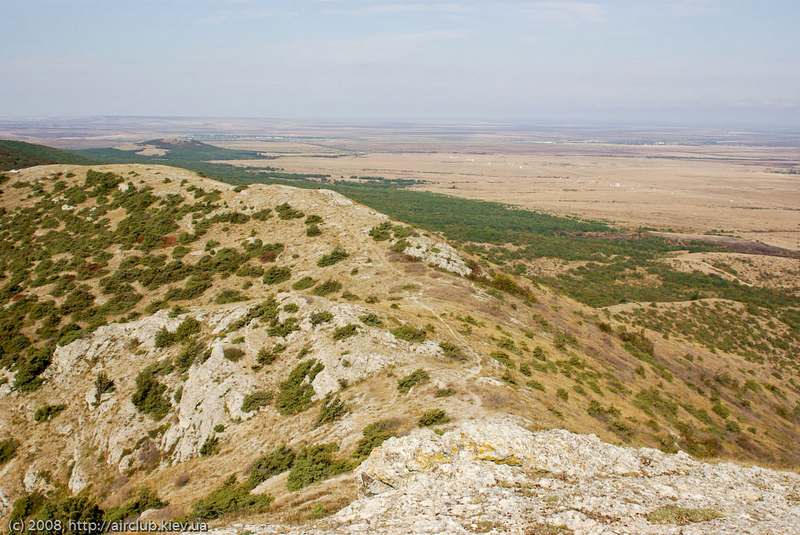 Агармыш, вид на старт